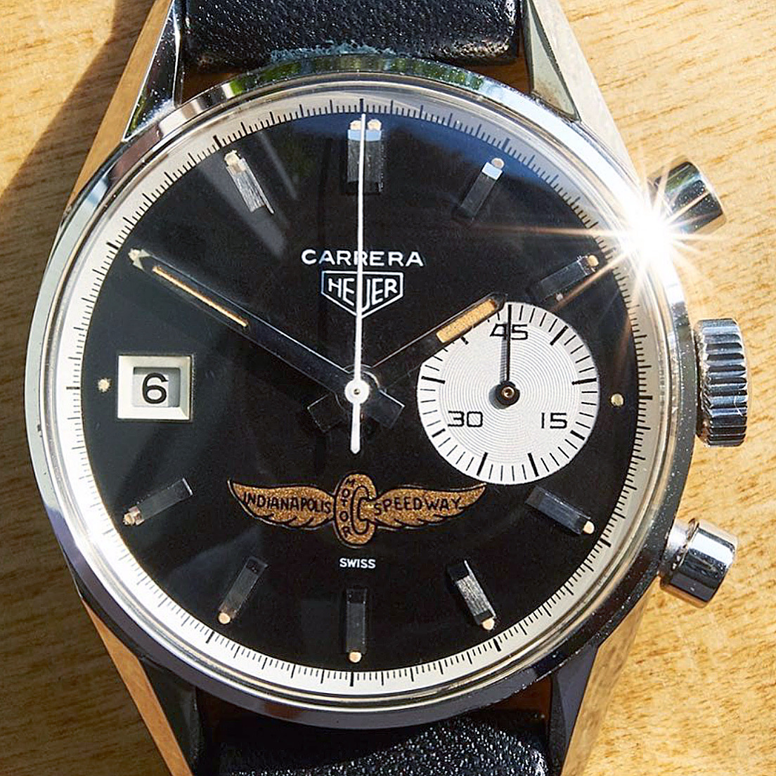 Heuer Carrera Dato 45 Indianapolis Motor Speedway 3147NS