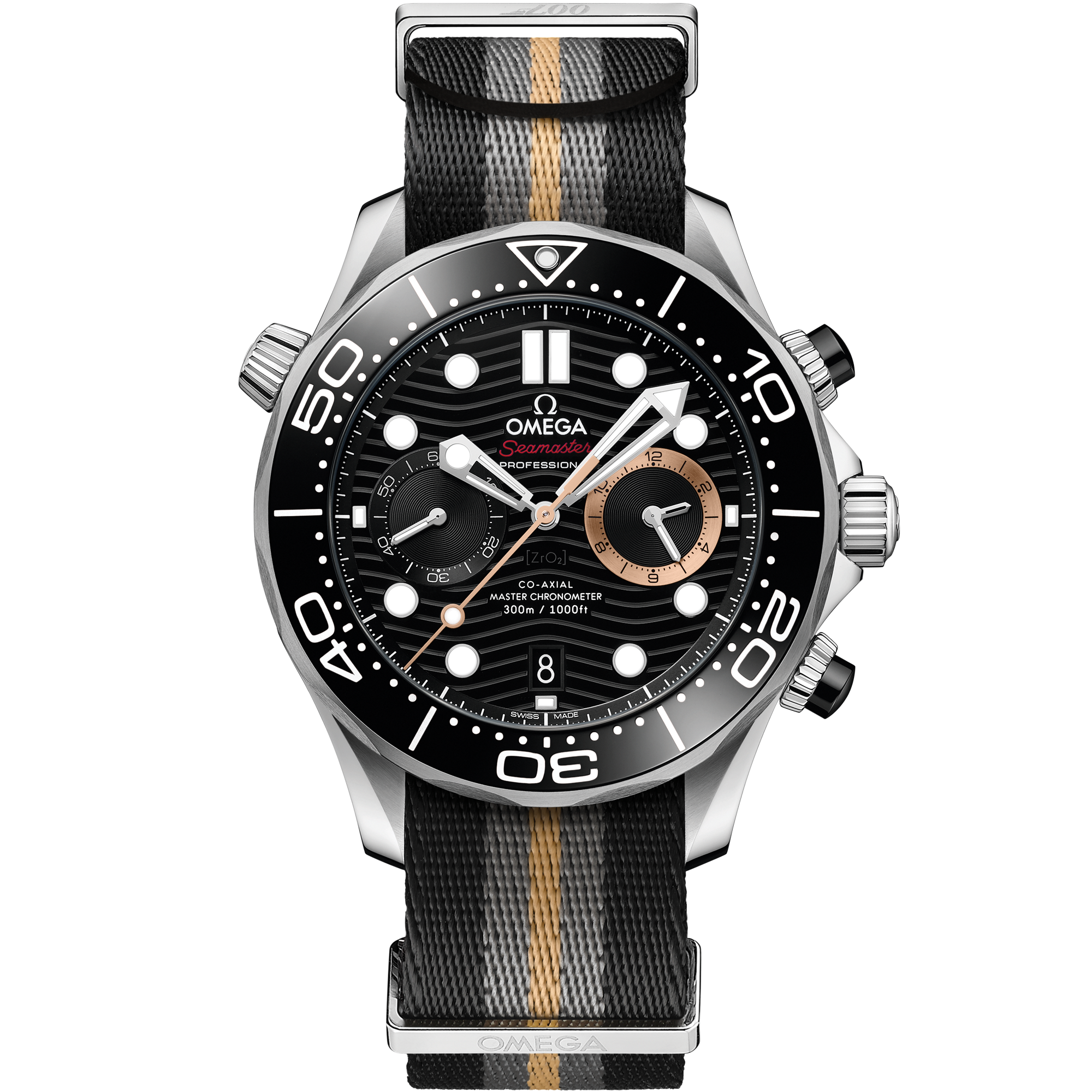 Omega Seamaster Diver 300M Master Co-Axial 44 Chronograph James Bond First Light 210.32.44.51.01.002