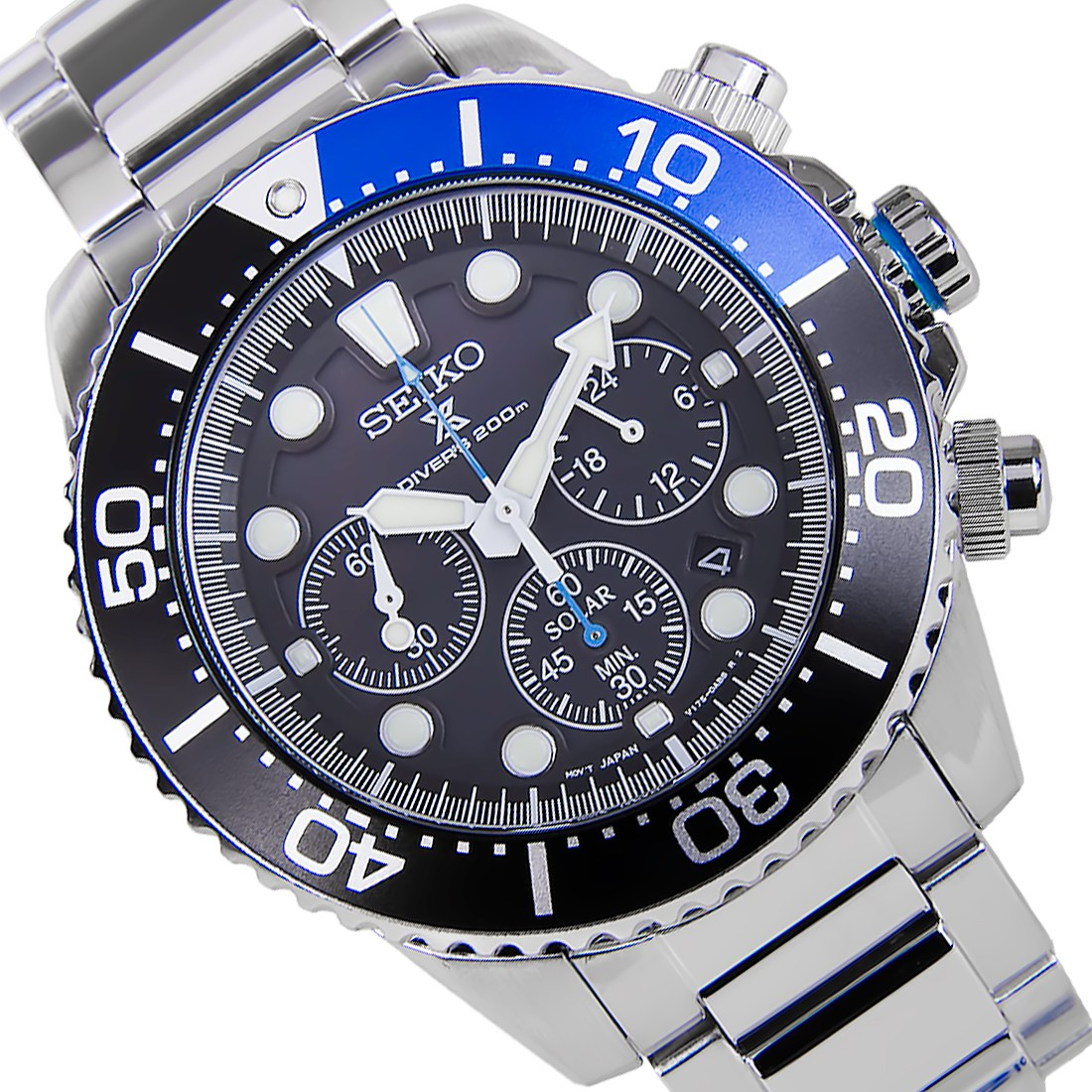 Seiko Prospex Solar Chronograph Diver SSC017